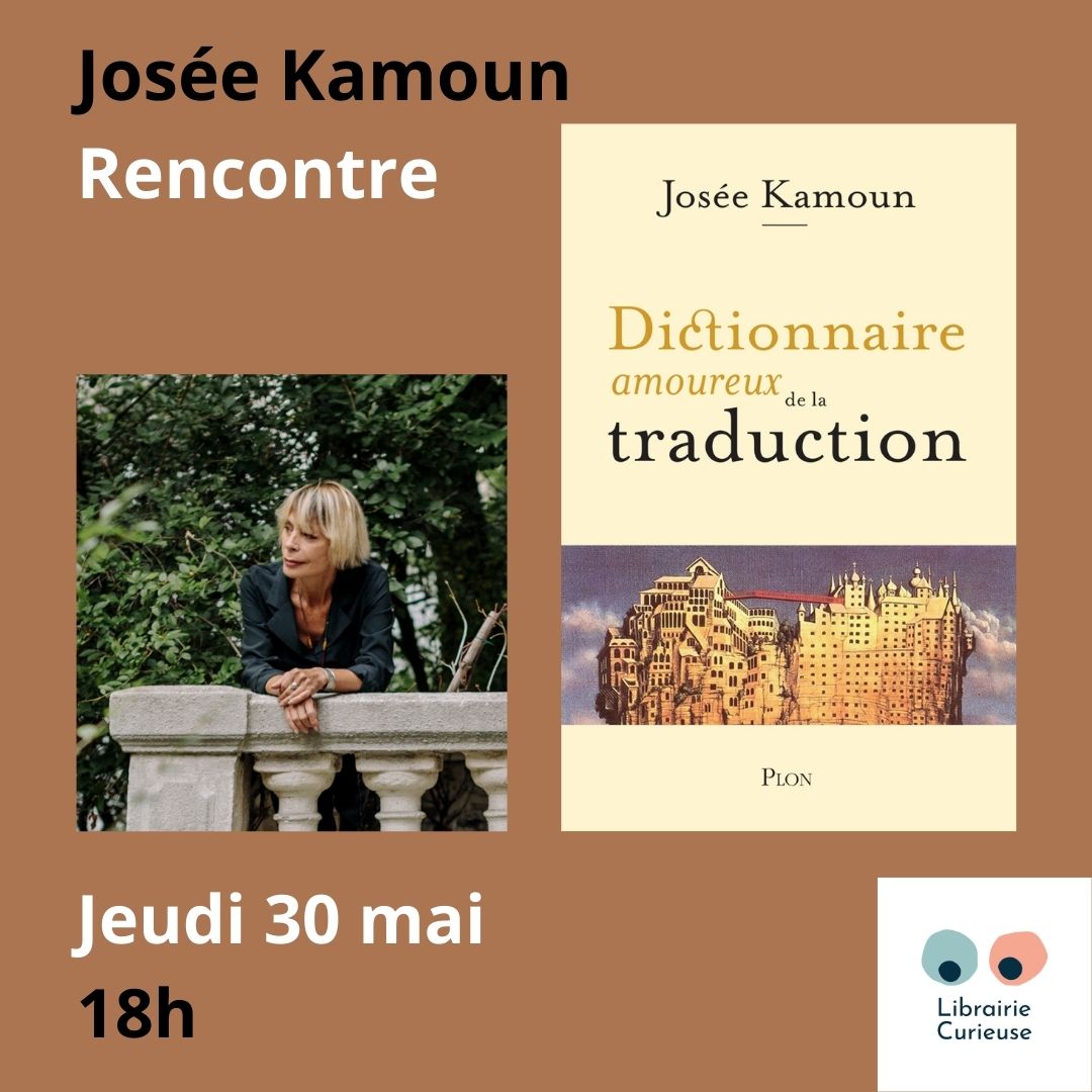 Rencontre avec la traductrice Josée Kamoun à la Librairie Curieuse Saint-Briac