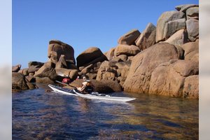 En Kayak de mer vers les Ebihens avec Canoë-Kayak Club de Plancoët