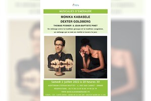 Dexter Goldberg et Monika Kabasele, Concert à Dinard
