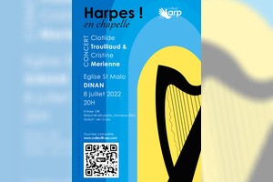 Concert Harpes en Chapelle à Dinan