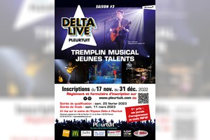 Delta Live Pleurtuit #saison2, Inscriptions