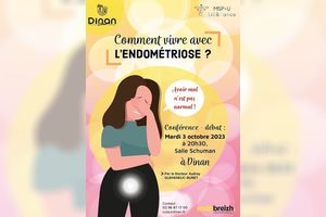 Comment vivre avec l'Endométriose, Conférence-débat à Dinan