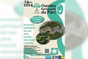 Inventaire sur Zones Humides, Chantier participatif à Créhen