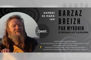 Concert Barzaz Breizh par Myrdhin à la Maison de la Harpe Dinan