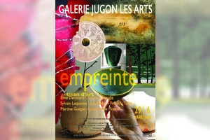 Invitation Vernissage Empreinte à Jugon Les Arts