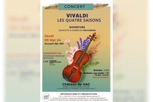 Les quatre saisons de Vivaldi au Château de Hac Le Quiou