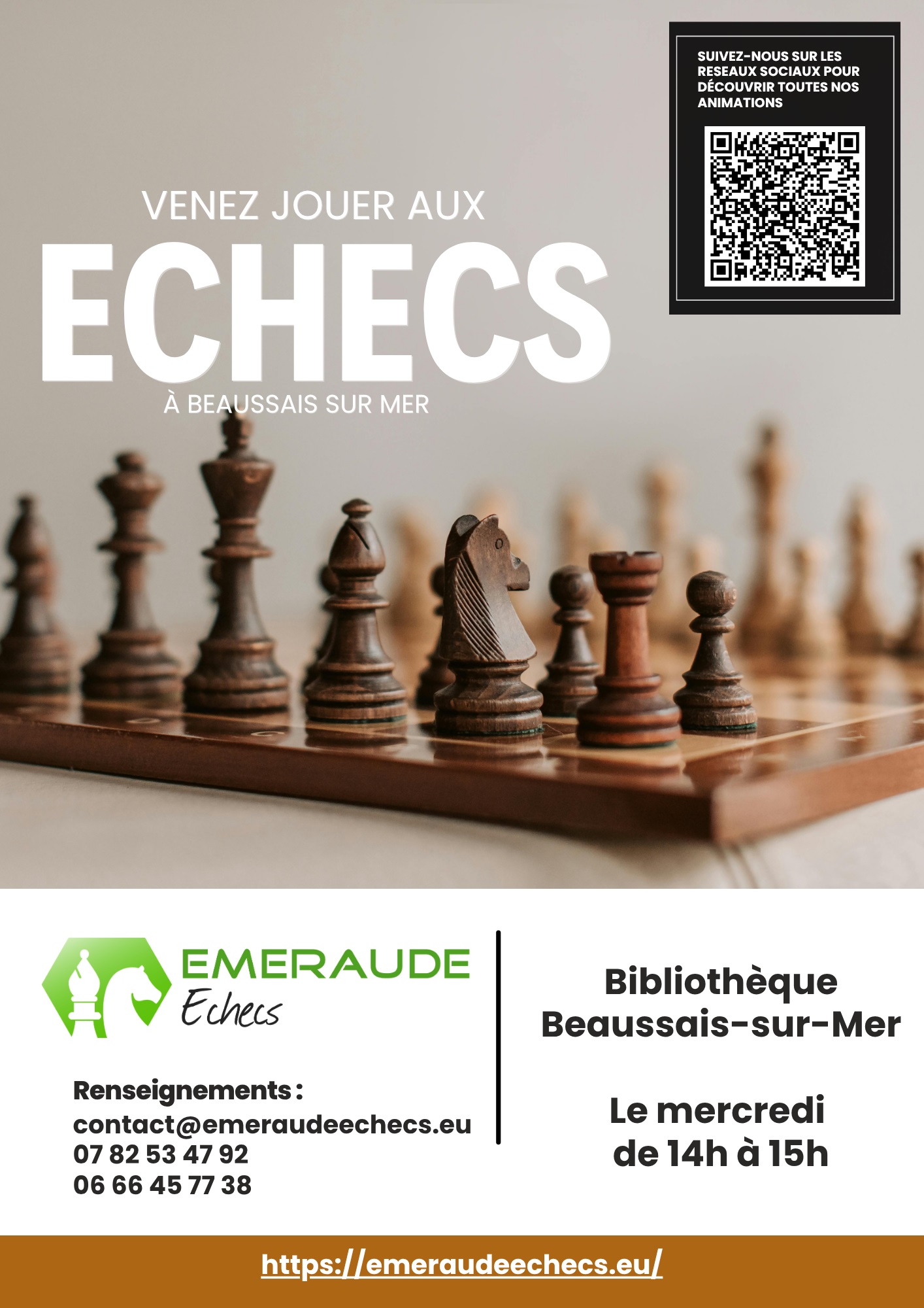 Jouer aux échecs à Beaussais-sur-Mer